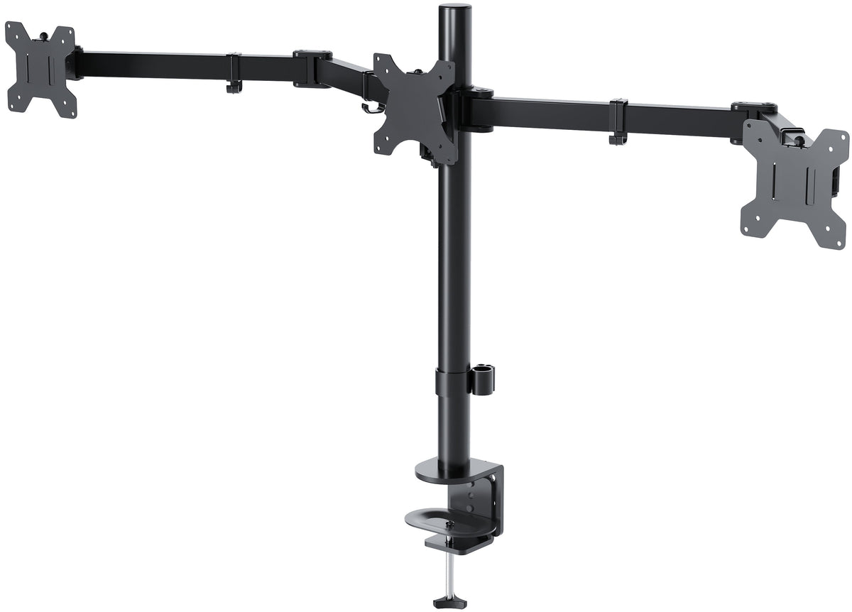 BONTEC Support Triple Écran pour 3 Moniteurs de 13 à 24 Pouces