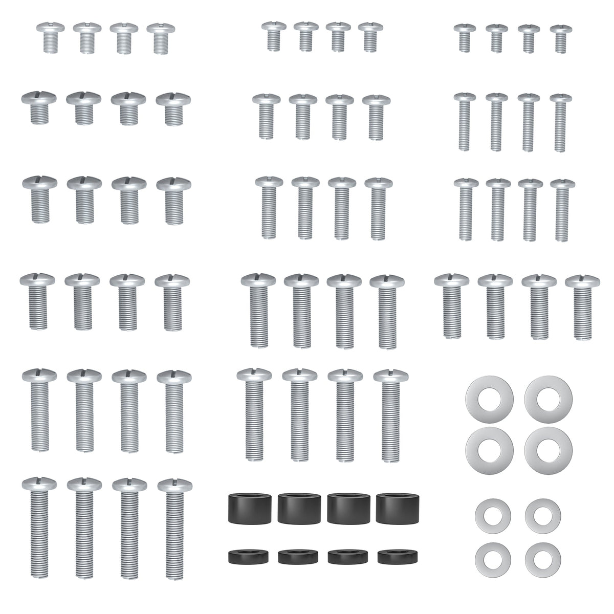 BONTEC Universal TV Mounting Hardware Kit Compatible with Most TVs Up to 80 inch